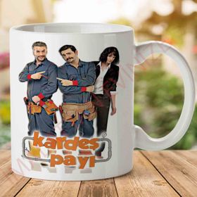 Kardeş Payı Baskılı Kupa