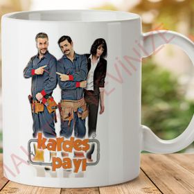 Kardeş Payı Baskılı Kupa