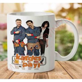 Kardeş Payı Baskılı Kupa
