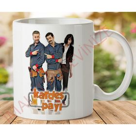 Kardeş Payı Baskılı Kupa