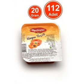 Kardeşler 20 gr Piknik Kayısı Reçeli (112 adet)