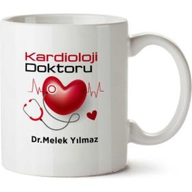 Kardiyoloji Doktoru Kişiye Özel Kupa Bardak