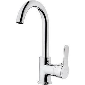 Kare Banyo Delta Mix Kısa Kuğu Lavabo Bataryası