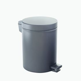 Kare Çöp Kovası 5 lt Siyah