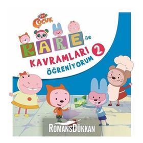 Kare İle Kavramları Öğreniyorum 2 Kollektif Erdem Yayınları