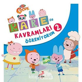 Kare İle Kavramları Öğreniyorum 2 Kollektif Erdem Yayınları