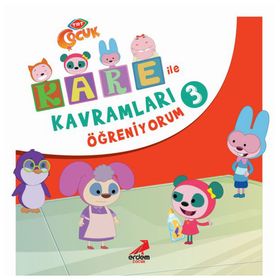 Kare İle Kavramları Öğreniyorum 3 Kollektif Erdem Yayınları