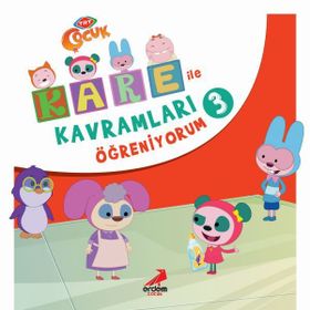 Kare İle Kavramları Öğreniyorum 3 Kollektif Erdem Yayınları
