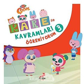 Kare İle Kavramları Öğreniyorum 3 Kollektif Erdem Yayınları
