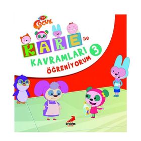Kare İle Kavramları Öğreniyorum 3 Kollektif Erdem Yayınları