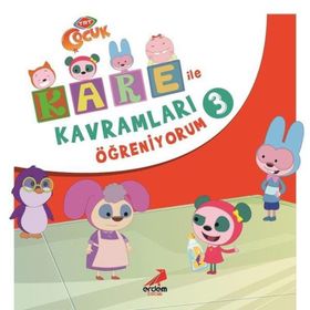 Kare İle Kavramları Öğreniyorum 3 Kollektif Erdem Yayınları
