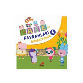 Kare İle Kavramları Öğreniyorum 4 Kollektif Erdem Yayınları