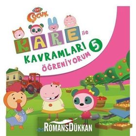 Kare İle Kavramları Öğreniyorum 5 Kollektif Erdem Yayınları