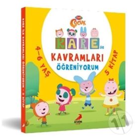 Kare İle Kavramları Öğreniyorum 5 Kollektif Erdem Yayınları