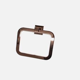 Kare July Bronz Halka Havluluk
