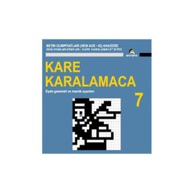KARE KARALAMACA 7 EŞSIZ GEOMETRI VE MANTIK OYUNLARI - GENEL