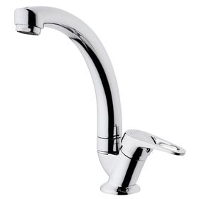 Kare Luxury Mix Tek Su Girişli Lavabo Bataryası