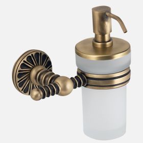 Kare Otantik Camlı Sıvı Sabunluk