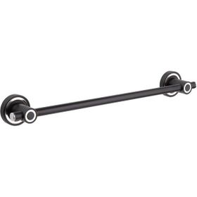 Kare Sevilla Mat Siyah Krom 45 cm Uzun Havluluk