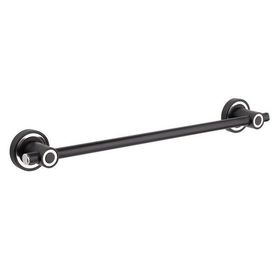 Kare Sevilla Mat Siyah Krom 45 cm Uzun Havluluk