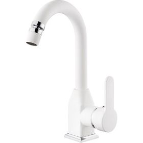 Kare Stil Serisi Mix Beyaz Lavabo Bataryası