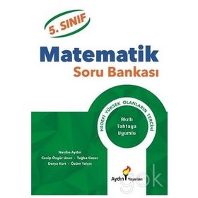 Karekök 5. Sınıf Matematik Soru Bankası 2017 - Rıza Buğdayoğlu Muharrem Duş