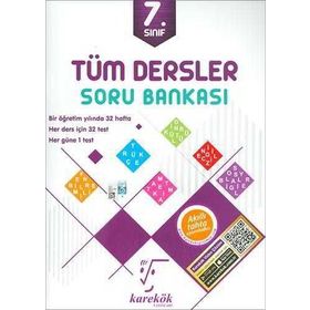 Karekök 7.Sınıf Tüm Dersler Soru Bankası