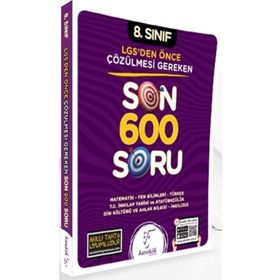 Karekök 8.Sınıf LGS den Önce Çözülmesi Gereken Son 600 Soru - kollektif