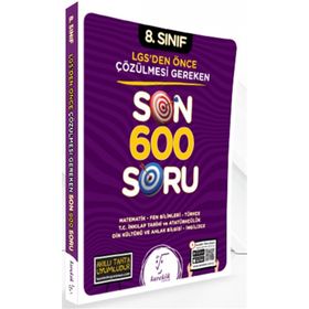 Karekök 8.Sınıf LGS den Önce Çözülmesi Gereken Son 600 Soru - kollektif