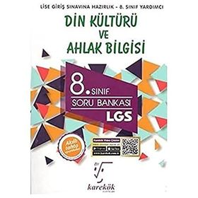 Karekök 8. Sınıf LGS Din Kültürü ve Ahlak Bilgisi Soru Bankası: Akıllı Tahta Uyumludur