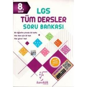 Karekök 8. Sınıf LGS Tüm Dersler Soru Bankası
