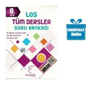 Karekök 8. Sınıf LGS Tüm Dersler Soru Bankası