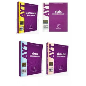 Karekök Sayısal Set Ayt Matematik Fizik Kimya Biyoloji Dörtlü Soru Bankası
