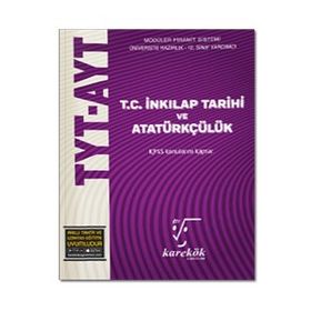 Karekök TYT-AYT T.C. İnklap Tarihi ve Atatürkçülük MPS Konu Anlatımlı Soru Bankası