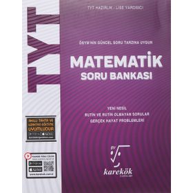 Karekök Tyt Matematik Soru Bankası Ösym&#039;nin Güncel Soru Tarzına Uygun