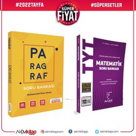 Karekök Tyt Matematik ve Akm Paragraf Soru Bankası Seti 2 Kitap