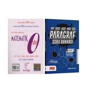 Karekök Tyt Matematik ve Akm Paragraf Soru Bankası Seti 2 Kitap