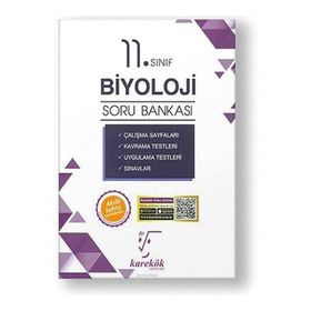 Karekök Yayıncılık 11. Sınıf Biyoloji Soru Bankası