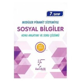 Karekök Yayıncılık 7.Sınıf Sosyal Bilgiler MPS Konu Anlatımı ve Soru Çözümü