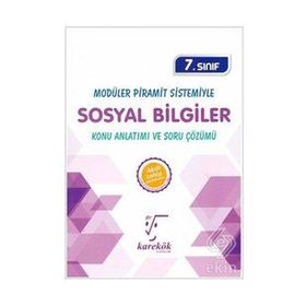 Karekök Yayıncılık 7.Sınıf Sosyal Bilgiler MPS Konu Anlatımı ve Soru Çözümü