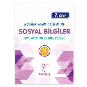 Karekök Yayıncılık 7.Sınıf Sosyal Bilgiler MPS Konu Anlatımı ve Soru Çözümü