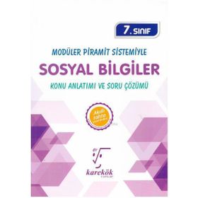Karekök Yayıncılık 7.Sınıf Sosyal Bilgiler MPS Konu Anlatımı ve Soru Çözümü