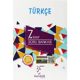 Karekök Yayıncılık 7. Sınıf Türkçe Soru Bankası