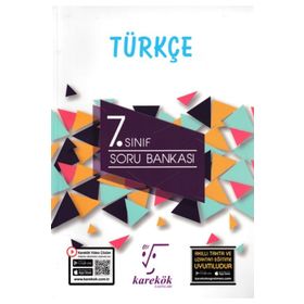 Karekök Yayıncılık 7. Sınıf Türkçe Soru Bankası