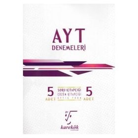 Karekök Yayıncılık AYT 5'li Denemeleri