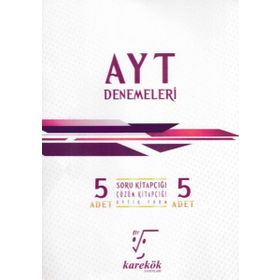 Karekök Yayıncılık AYT 5'li Denemeleri