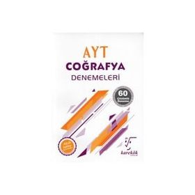 Karekök Yayıncılık AYT Coğrafya Denemeleri