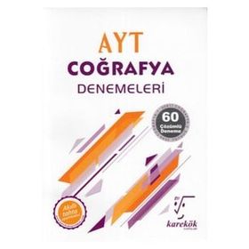 Karekök Yayıncılık AYT Coğrafya Denemeleri