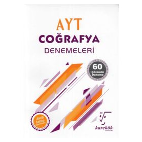 Karekök Yayıncılık AYT Coğrafya Denemeleri