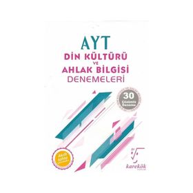 Karekök Yayıncılık AYT Din Kültürü ve Ahlak Bilgisi Denemeleri